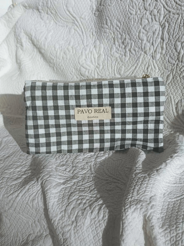 Pochette Vichy noir