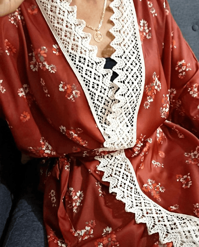 Kimono Lie De Vin