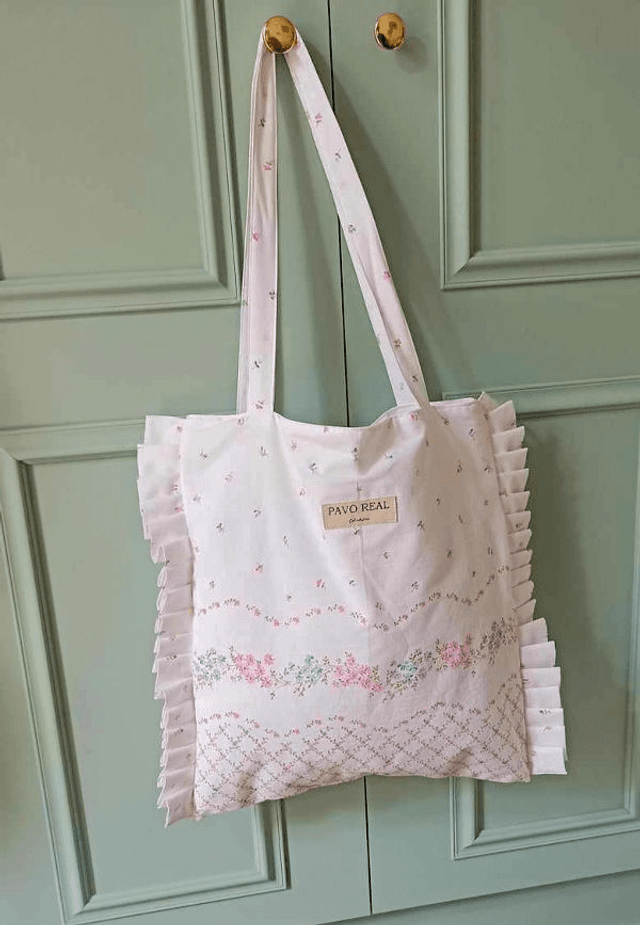 Tote bag à volants
