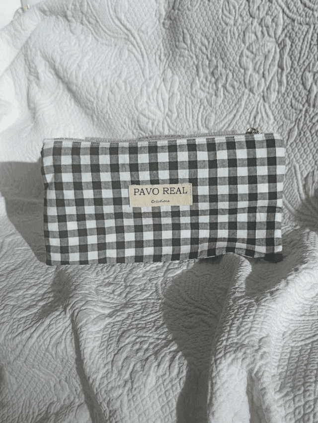 Pochette Vichy noir